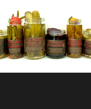 Artisan Dill Pickles and Pickled Vegetables