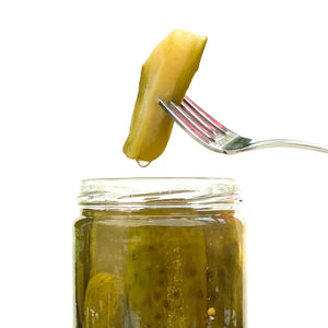 Dill Pickle Spears - SPICY JALAPENO - Copper Pot & Wooden Spoon