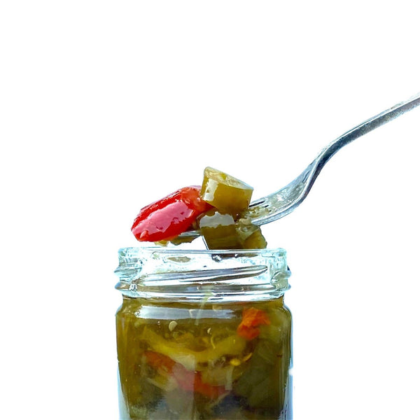 Honey Pickled Jalapenos - Copper Pot & Wooden Spoon