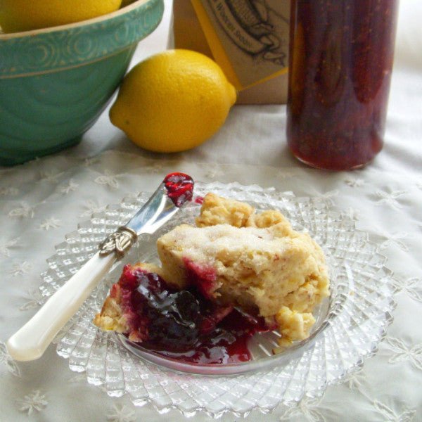Scone Mix - Old Fashioned - Copper Pot & Wooden Spoon