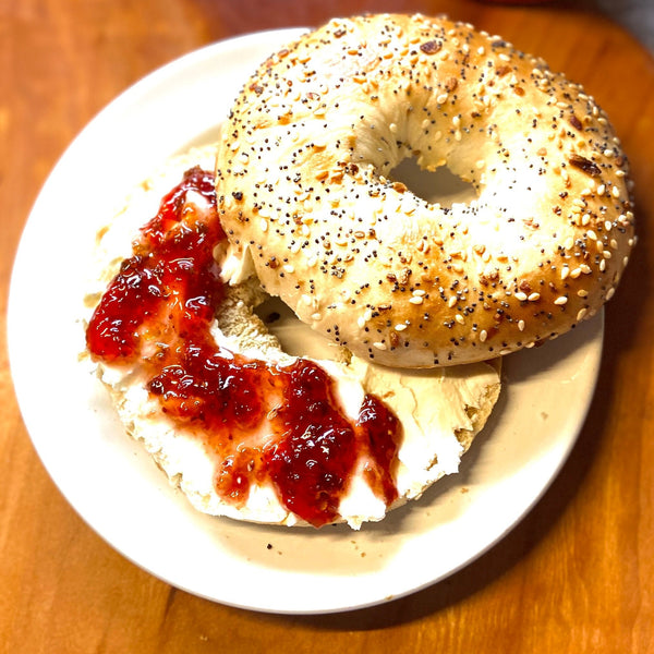 Strawberry Jalapeno Jam - Copper Pot & Wooden Spoon