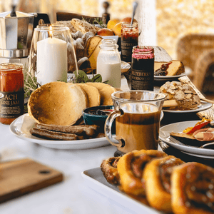 Very Merry Breakfast Collection - Copper Pot & Wooden Spoon