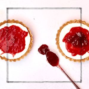 Zesty Lime Cheesecake Tarts - Copper Pot & Wooden Spoon