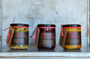 ARTISAN PICKLES - Copper Pot & Wooden Spoon