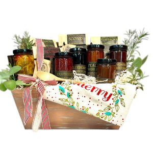 LOCAL DELIVERY GIFT BASKETS - WAYNESVILLE, NC - Copper Pot & Wooden Spoon