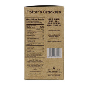 Potter's Crackers Organic Caramelized Onion Crackers - 5 oz