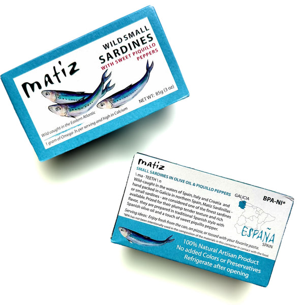 Tinned Fish - Small Sardines by Matiz