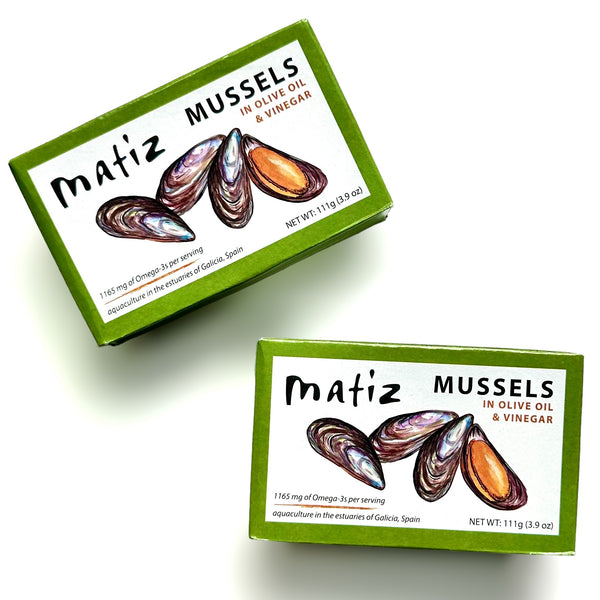Tinned Fish - Mussels by Matiz