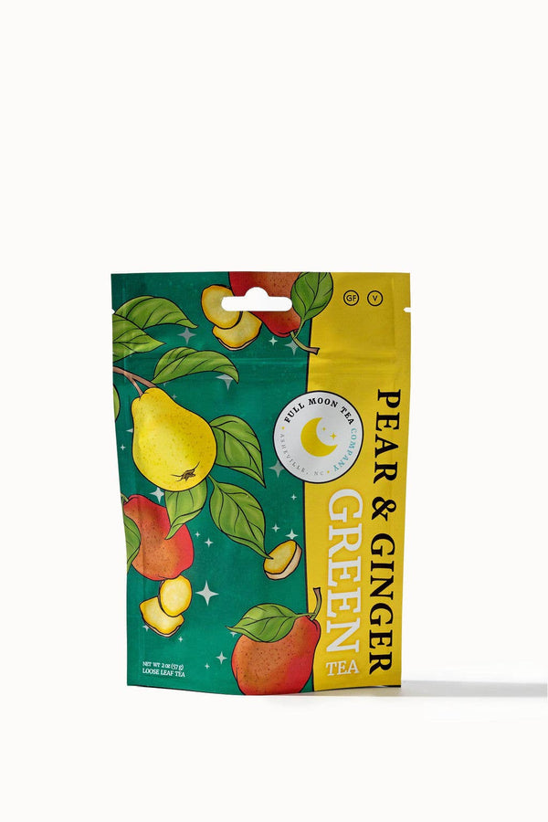 Pear & Ginger Green Tea - Premium Organic Loose Leaf