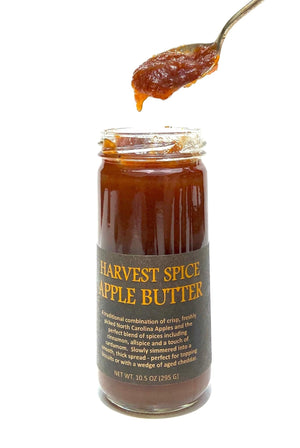 Harvest Spice Apple Butter - Copper Pot & Wooden Spoon