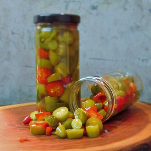 Honey Pickled Jalapenos - Copper Pot & Wooden Spoon