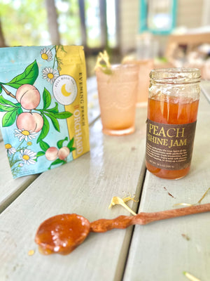 Jam, Scone & Tea Gift Box - Copper Pot & Wooden Spoon