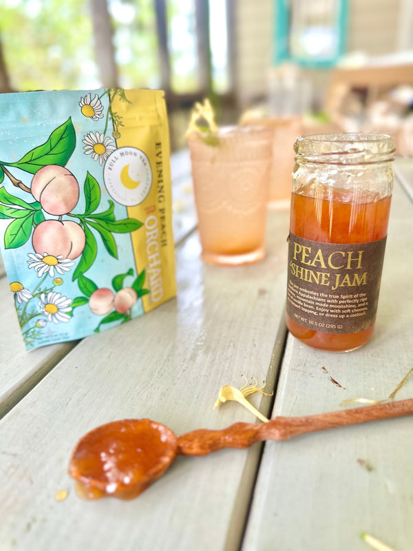 Jam, Scone & Tea Gift Box - Copper Pot & Wooden Spoon