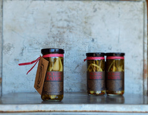 Pickled Wild Ramps - Limited Release! - Copper Pot & Wooden Spoon