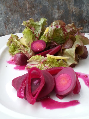 Spiced Sweet Pickled Beets - Copper Pot & Wooden Spoon