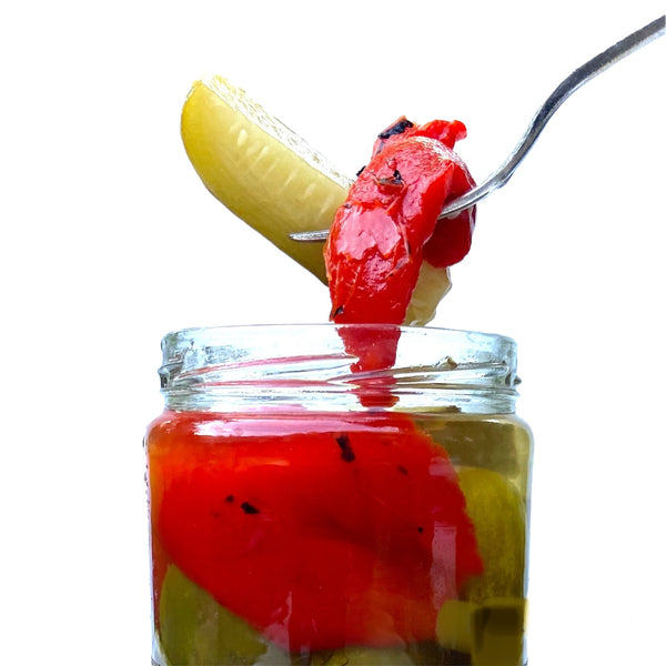 Dill Pickle Spears - ROASTED RED PEPPER -